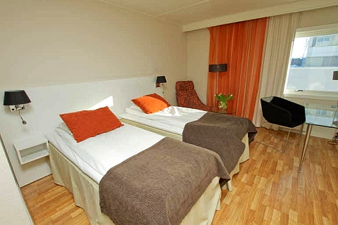 Standard-Twinzimmer Scandic-Hotel (Beispiel)