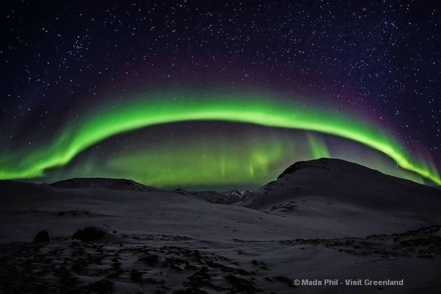 Polarlicht Grönland