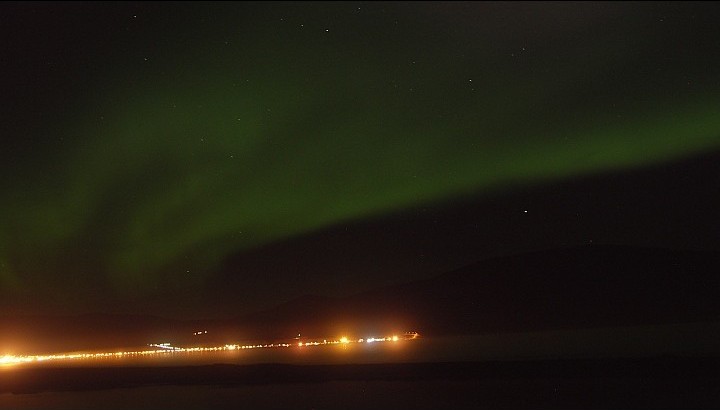 Polarlicht bei Sauðárkrókur